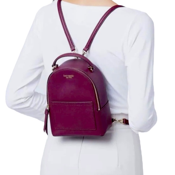 Kate Spade New York Cameron Mini Convertible Backpack with Gold tone Hardware - Picture 6 of 6